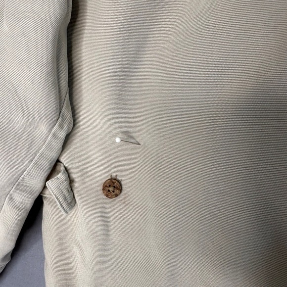 Tommy Bahama Women's Tan Corduroy Full Zip Jacket Collared Buttoned Pockets XS - Picture 14 of 16